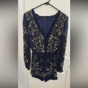 Ranna Gill Free People Embellished Romper